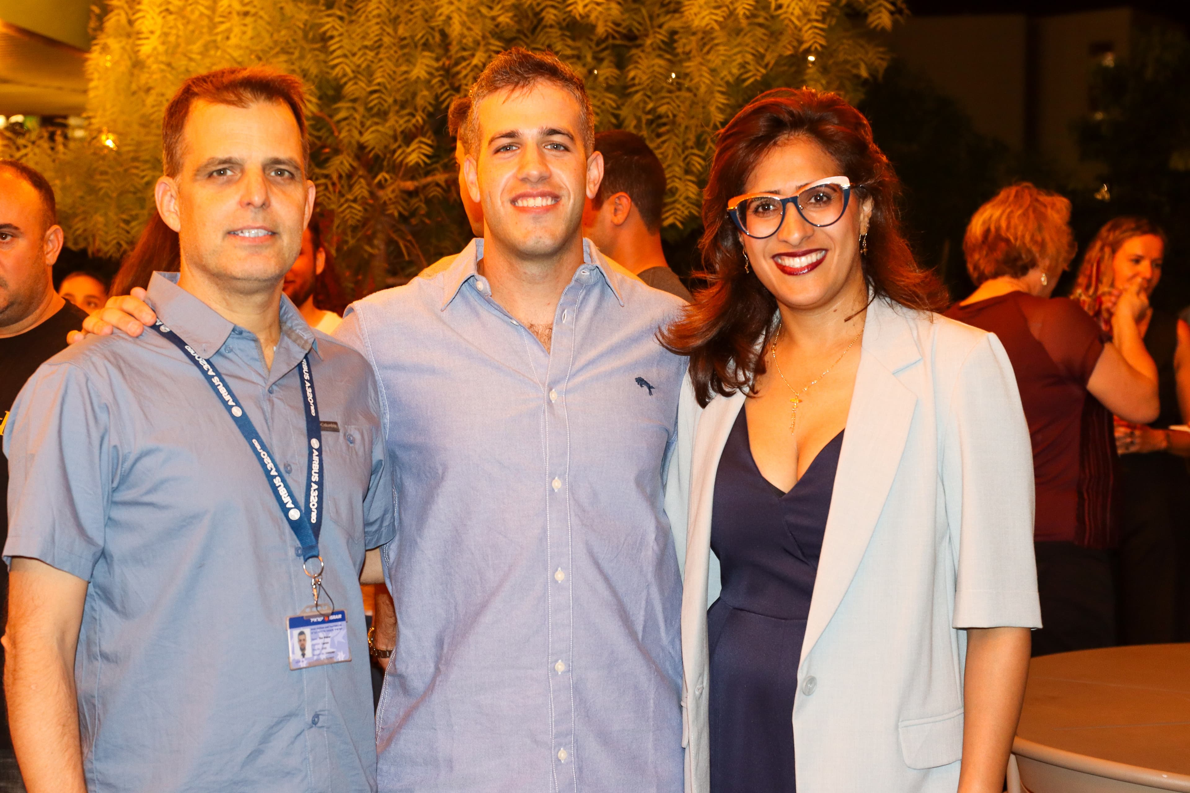 Blue Jay Aviation founders at a community event